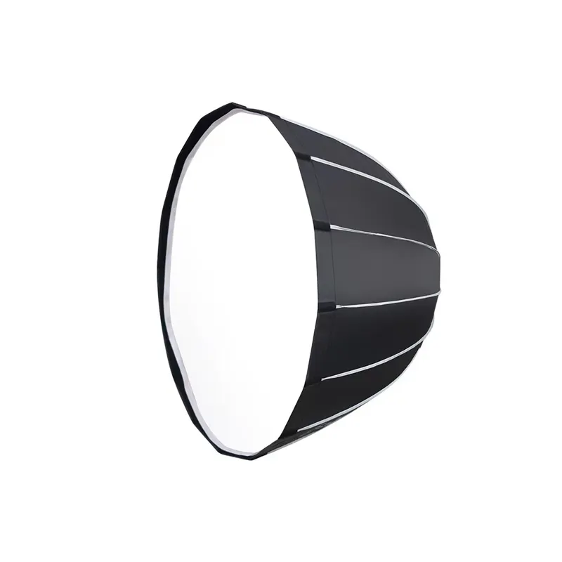 Vendita calda 90cm di profondità Softbox parabolico con supporto Bowens per Studio fotografico luce Flash ombrello Softbox