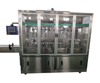 Haute qualité SUS 304 automatique miel ketchup beurre d'arachide confiture lait jus liquide détergent shampooing liquide bouteille Machine de remplissage