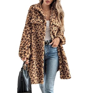 <span class=keywords><strong>Manteau</strong></span> long décontracté en fausse fourrure double face pour femmes européennes et américaines, style cardigan, idéal pour les ventes en ligne sur <span class=keywords><strong>Amazon</strong></span> et les plateformes indépendantes. - Product Image 2