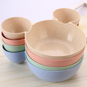 Ensemble de <span class=keywords><strong>vaisselle</strong></span> en silicone de qualité alimentaire pour enfants, comprenant des bols, des baguettes, des cuillères, design <span class=keywords><strong>Minnie</strong></span> <span class=keywords><strong>Mouse</strong></span>, pour enfants et tout-petits, avec boîte - Product Image 1