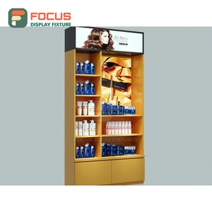 Freestanding Hair Extension Display Counter Glass Showcase Drawer Integrated Shelf Store Display Counter - Product Image 1