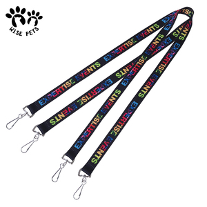 Quảng cáo ID chủ thẻ huy hiệu cổ dây đeo Keychain đầy đủ màu sắc in ấn hai móc đôi Clip kết thúc dây buộc với logo tùy chỉnh - Product Image 3