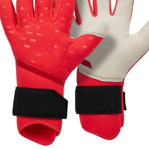 Gants de gardien de but de football professionnels en latex, doigts entiers, légers, bracelet de poignet réglable, unisexe, adulte, logo personnalisé OEM - Product Image 5