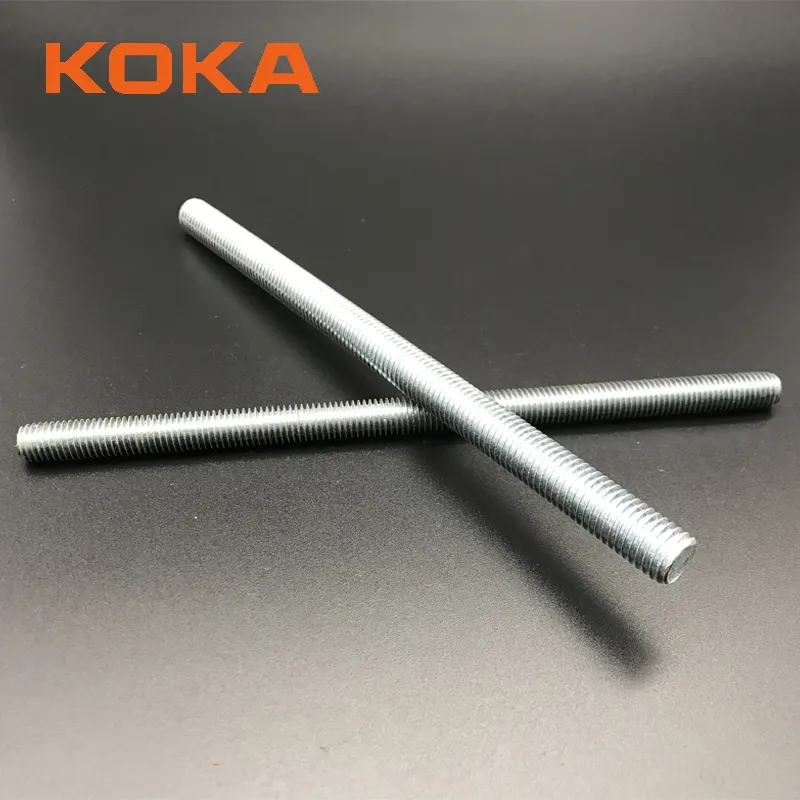 Factory Wholesale Full Threaded Rod Acme Female 2 Meter M6 Threaded Rod For Strut Channel