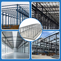 Edificio Prefabricado Moderno de Estructura de Acero Ligero Galvanizado para Uso en Cualquier Lugar, Marca HJ Online