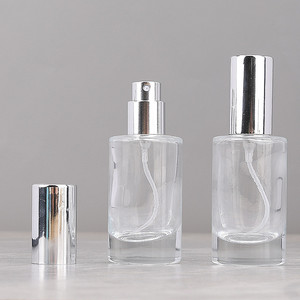 <b>Empty</b> <b>Spray</b> Perfume <b>Bottle</b> 20Ml Transparent Glass Mini Portable With Pump Head For Women's Perfume - Product Image 3