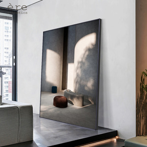 Pintura Abstracta <span class=keywords><strong>de</strong></span> Silla con Luz y Sombra sobre Lienzo, Arte <span class=keywords><strong>de</strong></span> Pared Contemporáneo Minimalista para Decoración <span class=keywords><strong>de</strong></span> Pasillo y Fondo <span class=keywords><strong>de</strong></span> Sofá - Product Image 4