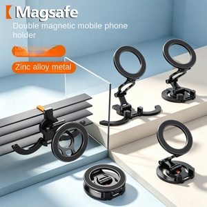 Gahoda Braket Lipat Navigasi Mobil dari Paduan Seng Baru untuk Dudukan Ponsel Inovatif Tiga Sumbu Berputar 360 Derajat Multi Fungsi Magnetik. - Product Image 1