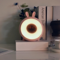 Réveil intelligent pour enfants, personnalisable, avec Ports Usb, réveil du soleil, veilleuse