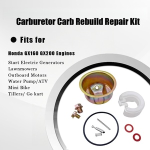 Nouveau kit <span class=keywords><strong>de</strong></span> réparation <span class=keywords><strong>de</strong></span> <span class=keywords><strong>carburateur</strong></span> pour moteurs GX240/GX270/GX340/GX390 comprend une aiguille d'étanchéité <span class=keywords><strong>de</strong></span> <span class=keywords><strong>joint</strong></span> <span class=keywords><strong>de</strong></span> goupille flottante - Product Image 4