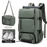 Sac à dos en denim unisexe de haute qualité pour affaires, grande capacité de 20 à 35 L, durable, à double épaule, bandoulière, voyage, randonnée en plein air
