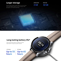 Pour Xiaomi Watch 2 Pro 4G Smartwatch 2+32GB 1.43" AMOLED Snapdragon W5+ Gen 1 BT5.2 Google Wear OS Moniteur de santé 5 ATM