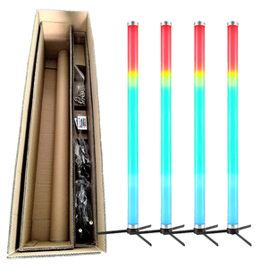 Kendinden sipariş LED IP65 40W RGBW pil floresan lamba DMX512 uzaktan kablosuz kumanda ile parti düğün DJ disko gece kulübü için - Product Image 4