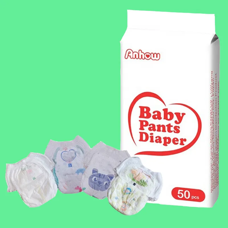 Pantalones de entrenamiento para bebé de grado B, con logotipo impreso en bolsa transparente, de segunda calidad, oferta