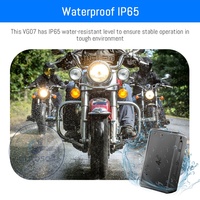 Rastreador GPS 4G para Motocicletas Autosali VG07 con Aplicación Android GSM, Mini Rastreador de Vehículos LBS