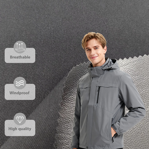 Film T400TPU 40S*150D, tissu en soie biaisée 100% polyester, imperméable, antistatique, extensible, épais, pour garçons et filles, imperméable - Product Image 1