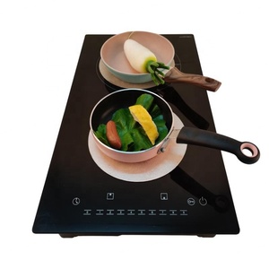 Tables de cuisson à induction encastrables 3600W, 2 brûleurs verticaux, 220-240V - Product Image 1