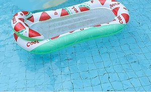 Cama Inflable <span class=keywords><strong>de</strong></span> PVC con Diseño <span class=keywords><strong>de</strong></span> <span class=keywords><strong>Sandía</strong></span>, <span class=keywords><strong>Hamaca</strong></span> Flotante para Agua, para Diversión al Aire Libre - Product Image 4
