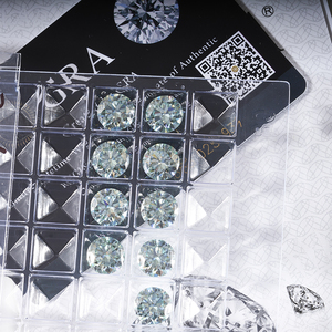 Moissanite Pierre <span class=keywords><strong>de</strong></span> <span class=keywords><strong>Diamant</strong></span> <span class=keywords><strong>Prix</strong></span> <span class=keywords><strong>de</strong></span> Gros Lâche Vert Champagne Gris Bleu Noir Jaune Rose Couleur Moissanite - Product Image 4