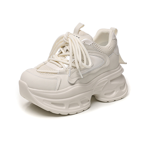 Nuevas Zapatillas Deportivas con Cordones para Mujer, Colección Primavera Verano 2026, con Plataforma, Casuales, Versátiles, Modernas y Transpirables - Product Image 1