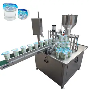 Popüler seçim CE standart döner tip maden suyu bardağı dolum makinesi