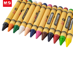 <span class=keywords><strong>M</strong></span> & G Art Krayon Set Jumbo 12 Dalam 1 Krayon Berbasis Air Dapat Dicuci Ergo Segitiga Pelajar Sekolah Anak-anak Alat Tulis Krayon - Product Image 6