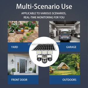 Shoocam V380 mạng Máy ảnh Wifi 12mp PTZ 4G Sim Thẻ 360 ngoài trời không dây an ninh wifi Camera giám sát năng lượng mặt trời cctv camera - Product Image 5