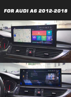Écran de tableau de bord de 12,3 pouces 2400*900p Qualcomm 680 Android 14 pour Audi A6 C7 Multimédia 2012-2018
