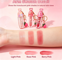 Gloss à lèvres rose hydratant et scintillant, non collant, effet miroir, maquillage pour les lèvres, gloss hydratant, gloss beauté, marque privée