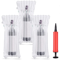 Sac gonflable de protection pour verres à vin YONGCHANG en PE+PA/Nylon transparent, film à bulles d'air, haute qualité, prix raisonnable