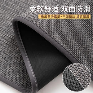 Tapis de salle de bain ovale, couleur unie, absorbant, antidérapant, séchage rapide, pour toilettes et salle de bain - Product Image 5