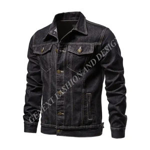 Chaquetas vaqueras de primera calidad para hombre, elegantes, versátiles y largas, duraderas, para la moda, chaquetas de moda de invierno para caballeros avanzados - Product Image 2