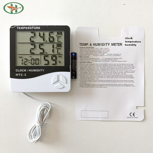 Nhà Máy Trực Tiếp HTC-2 Trứng Lồng Ấp Nhiệt Kế Mới LCD Gà Nhiệt Độ Và Độ Ẩm Meter Với Cảm Biến Đầu Dò Và Đồng Hồ - Product Image 6