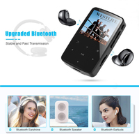 Nouveauté Lecteur MP3 numérique miniature 5.0 avec bouton tactile 16 Go pour le sport