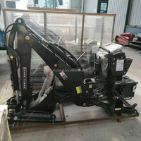 Excavatrice hydraulique de fixation de pelle rétro de tracteur d'attelage de ferme de 3 points avec le seau