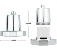 Pommeau de Douche Filtrant Premium Wellness KDF 55 VC Carbone Sulfite de Calcium Élimination du Chlore Logo Personnalisé Emballage de Marque Certifié NSF