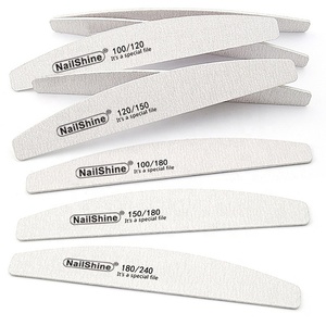 Giũa Móng Tay Gỗ Cao Cấp Bán Tại Nhà Máy Miếng Mài Móng Tay Giấy Mài Móng Tay 180/240 Miếng Gỗ Dày - Product Image 1