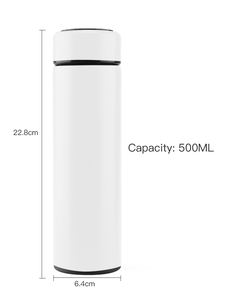 Luxe Thermische Vacuümkolf Dubbele Wand Roestvrijstalen Led-Temperatuurdisplay Slimme Waterfles - Product Image 6