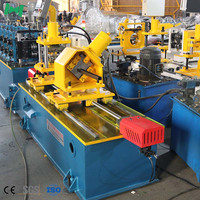 Máquina de Soldadura de Vigas de Refuerzo de Alto Rendimiento Azul C40x29 C60x30 C80x40 C100x50, Línea de Fabricación Automática Robusta