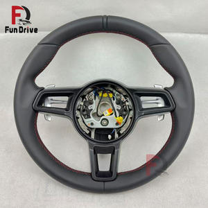 Volant personnalisé en cuir <span class=keywords><strong>Porsche</strong></span> Cayman Cayenne Panamera Macan 911 970 986 991 991.1 991.<span class=keywords><strong>2</strong></span> 992 993 996 997 997.<span class=keywords><strong>2</strong></span> Gt3 356 - Product Image 1
