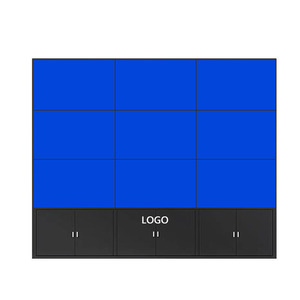 Pantallas publicitarias 4x4 Lcd Video Wall 49 pulgadas Reproductor de publicidad Empalme sin costuras Alquiler publicidad Pantalla LCD <span class=keywords><strong>S</strong></span> - Product Image 4