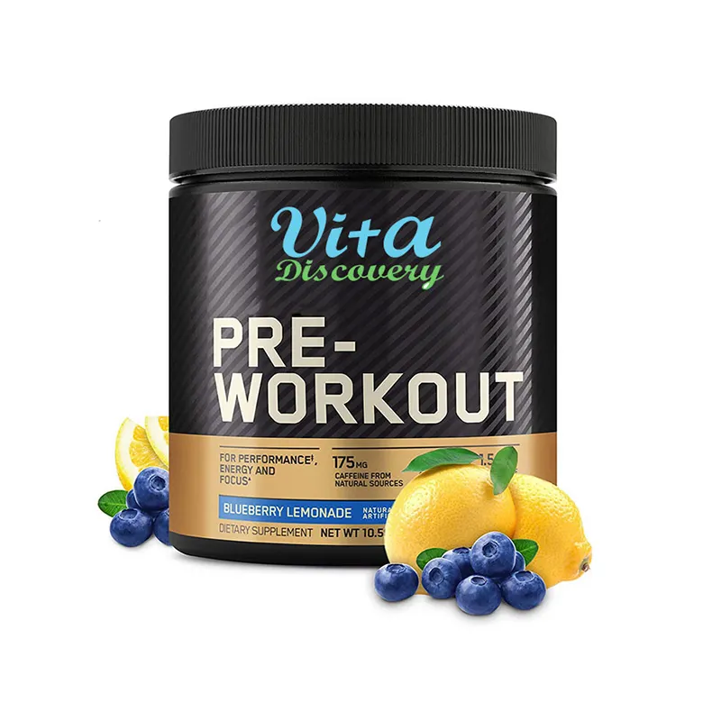 Private Label Pre-Workout Vitamin D zur Immun unterstützung mit Kreatin Beta-Alanin für Energie Keto freundlich für Männer und Frauen