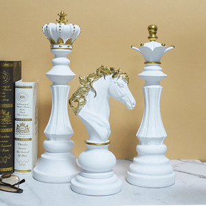 New Bắc Âu Cross-Biên Giới Cờ Set Miếng Mềm Nghệ Thuật Nhựa Thủ Công Mỹ Nghệ Với Vua Chiến Tranh Ngựa Nữ Hoàng Cho Giáng Sinh Những dịp - Product Image 3