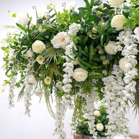 Fleurs artificielles de pivoine pour décoration de plafond de mariage, accessoires suspendus pour événements et fêtes
