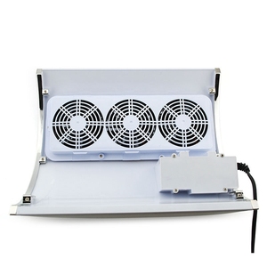 Extractor de polvo para uñas KADS, para manicura, 3 ventiladores, potente herramienta secadora de uñas con 2 bolsas recolectoras de polvo - Product Image 3