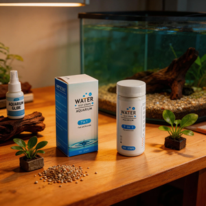 Bandelettes de test d'eau d'aquarium 7 en 1 Caped, haute précision pour le pH, les nitrites, les nitrates, le carbonate et la dureté - Product Image 4