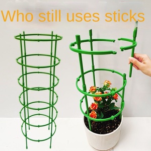 Oryx ที่ยึดพลาสติกสำหรับใช้ในบ้านในร่ม, ที่หนีบผมทรงก้ามปูอเนกประสงค์กระถางต้นไม้รองรับอุปกรณ์ชั้นวางของใบบัว - Product Image 3