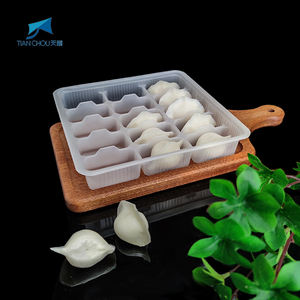 Vakum sekali pakai dibentuk transparan PP plastik 20 rongga coklat pangsit kue bulan kemasan puding panekuk nampan - Product Image 2