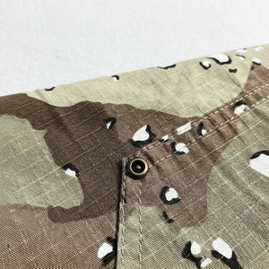 Pantalons cargo de haute qualité pour hommes et femmes, plusieurs poches, cordon, surdimensionné, camouflage désertique, salopette, coupe slim, coton, cristal - Product Image 1