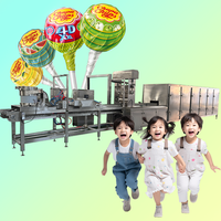 Tripple Head Sweet Fabrication Gingembre Lait Petite Boule Verser Infuser Déposant Machine pour Faire Sucette